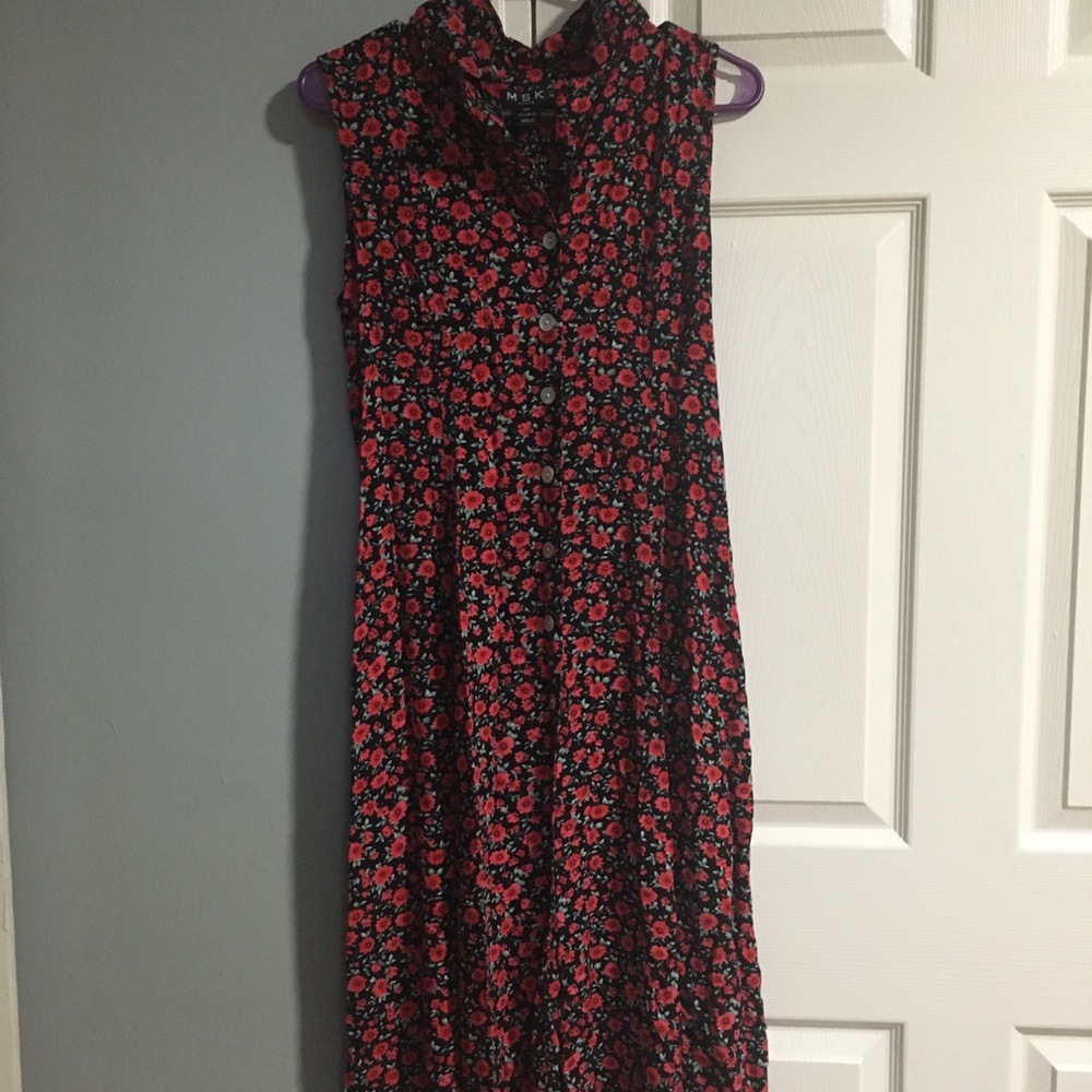 Vintage 90s rose maxi